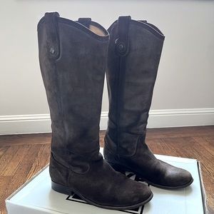 Frye Melissa Calf Tall Leather Boots